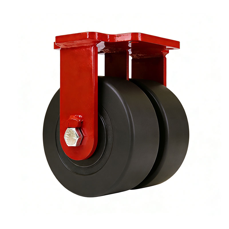 Custom Dual Wheel Kingpinless Casters for Automotive Assembly & AGV