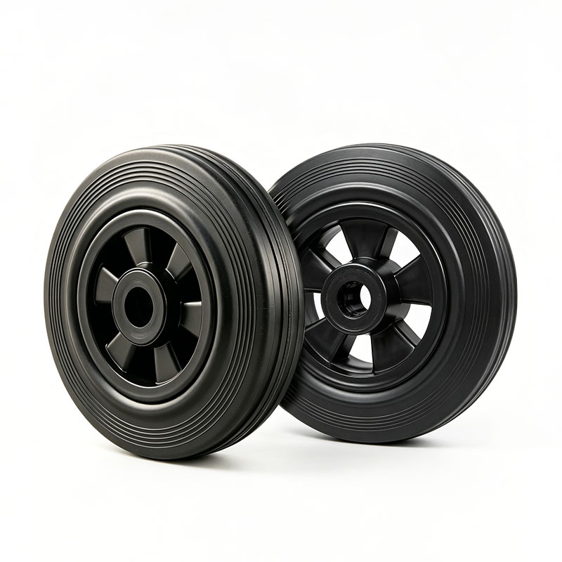 Custom Rubber Wheel for Rubbish Bin Trolley
