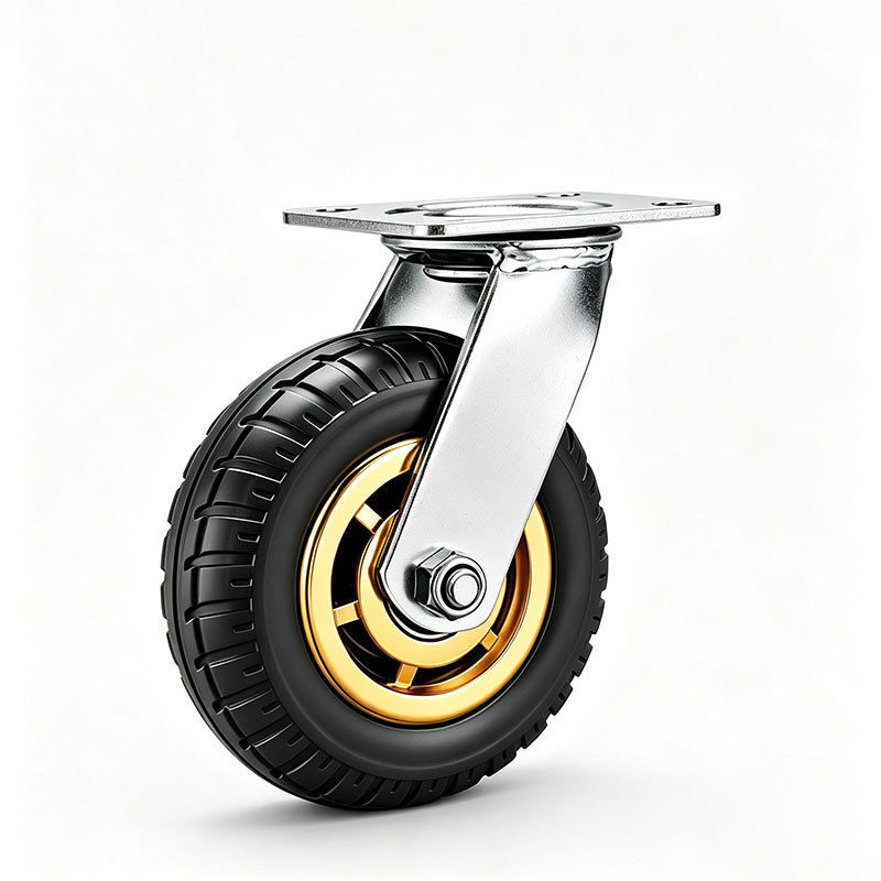 Flat-Free Casters for Industrial Hand Trucks & Carts