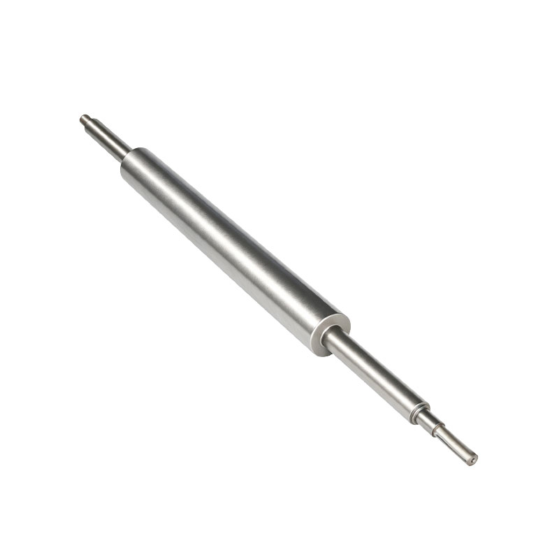 Custom Shafted Hard Anodized Aluminum Alloy Guide Roller