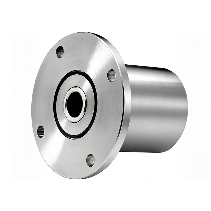 Custom Flanged Hollow Shafts with O-Ring Grooves