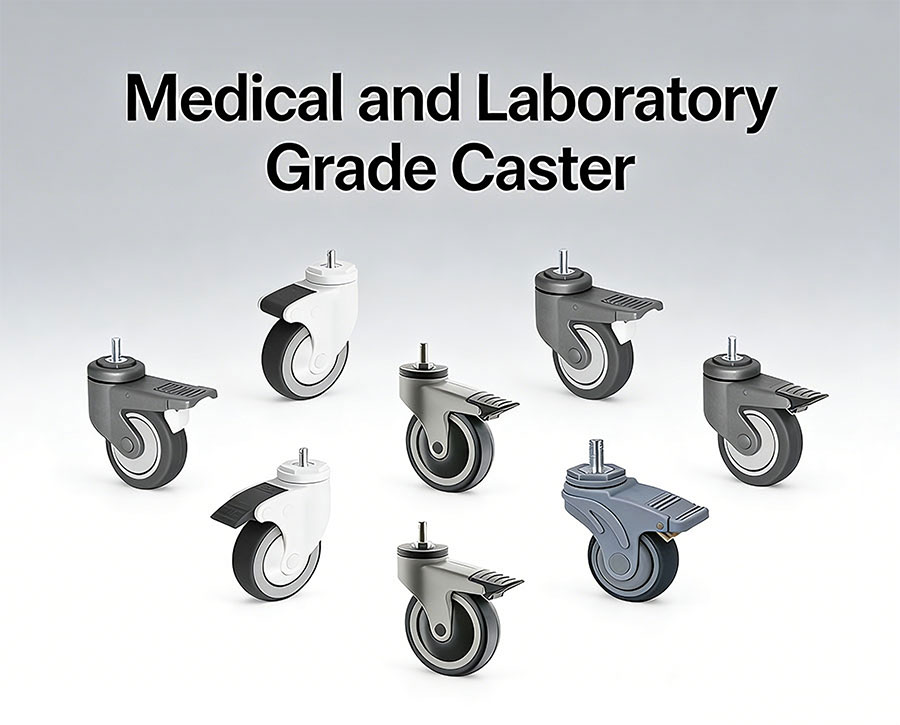 Medical and Laboratory Grade Caster