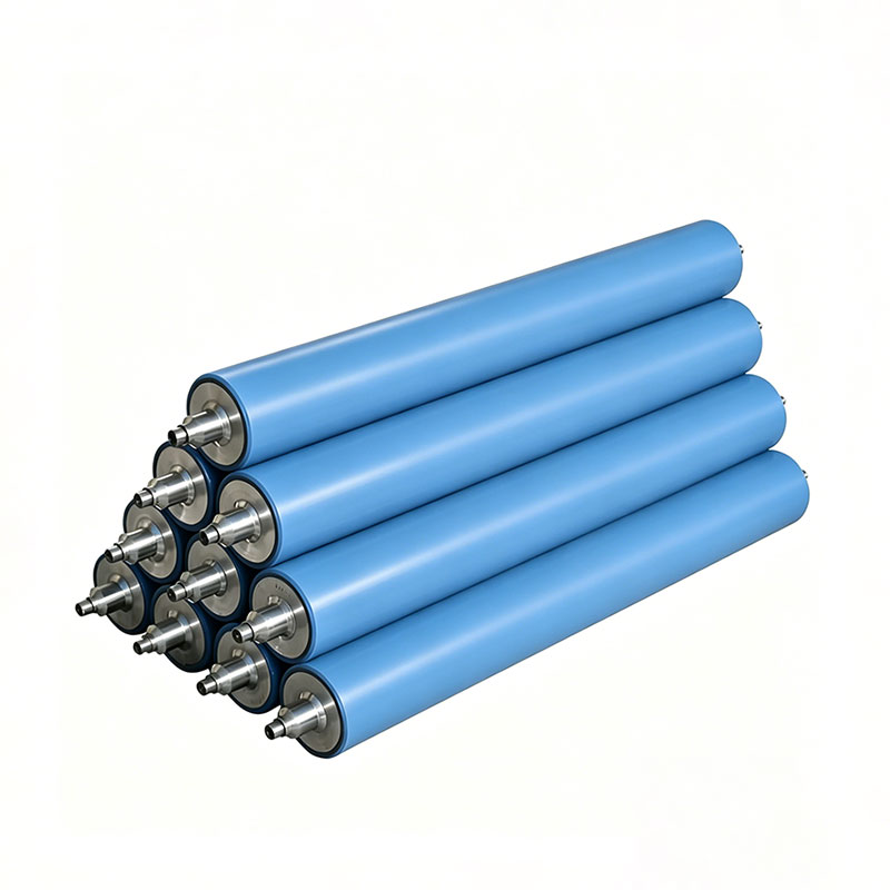 Custom Anti-static Rubber Idler Rollers