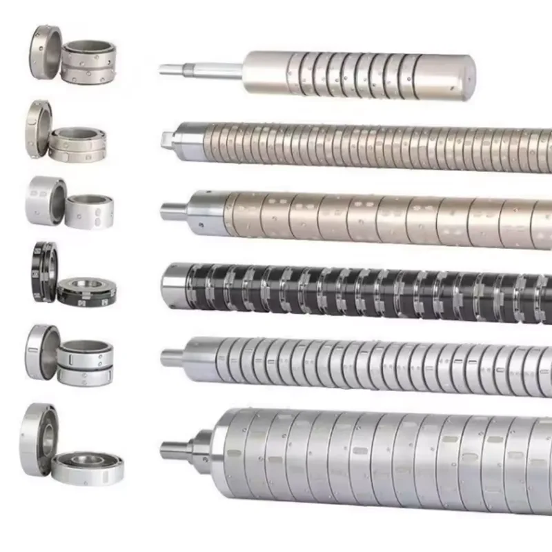 Expanding Air Shaft With Flexible Friction Bearing