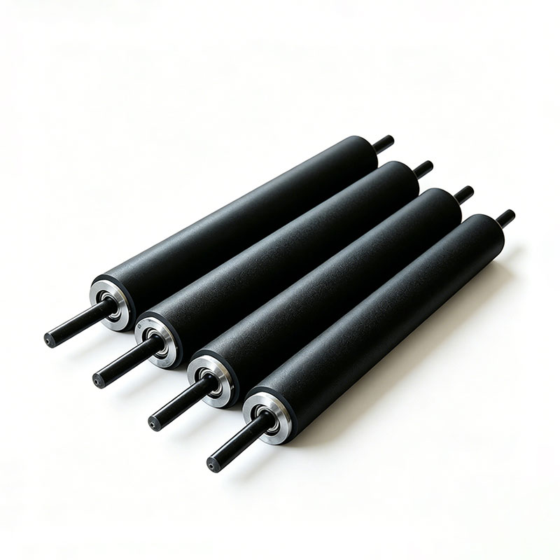 Custom Anti-static Rubber Idler Rollers