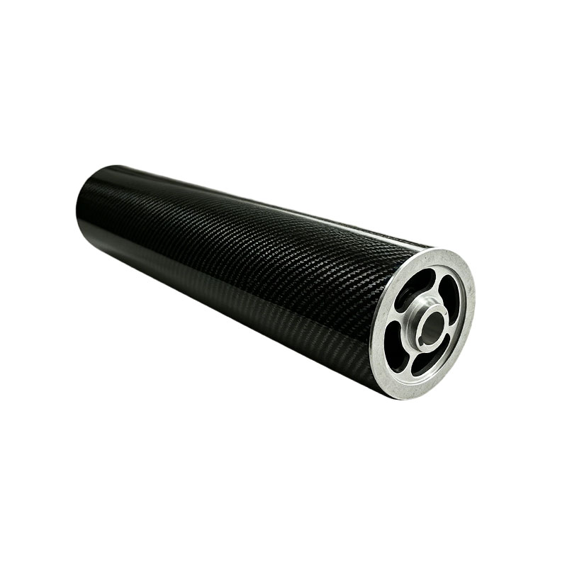 Custom High-Resilience Twill Weave CFRP Rollers for Precision Converting