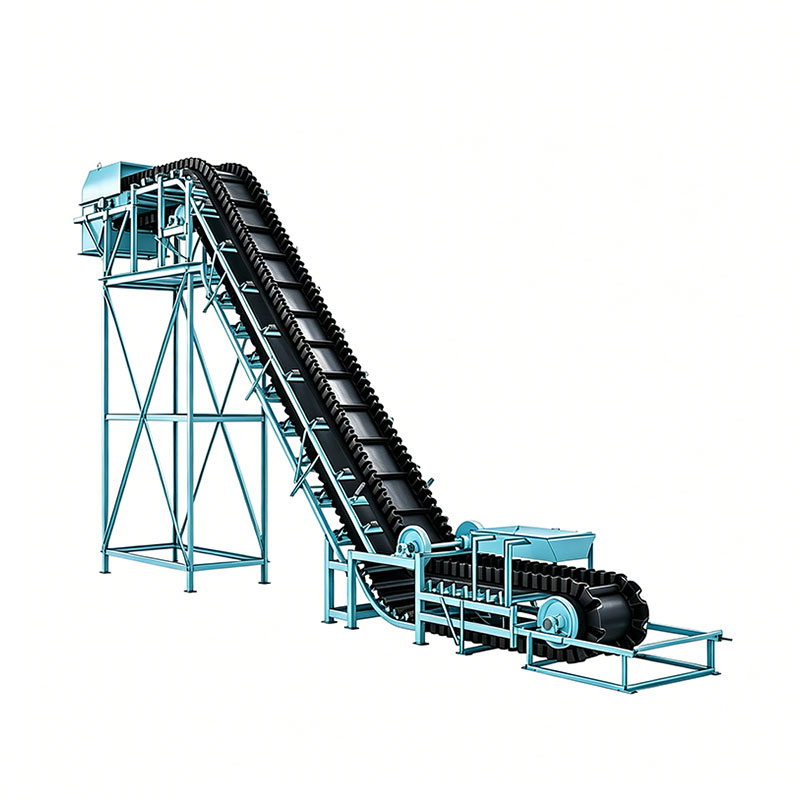 Corrugated Sidewall Conveyor Belt System for Mining