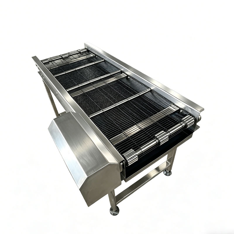 Custom Stainless Steel Mesh Belt Conveyor System