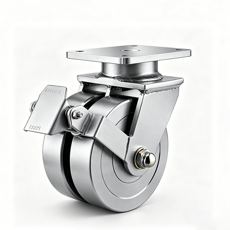Super Heavy Duty Industrial Twin Wheel Casters