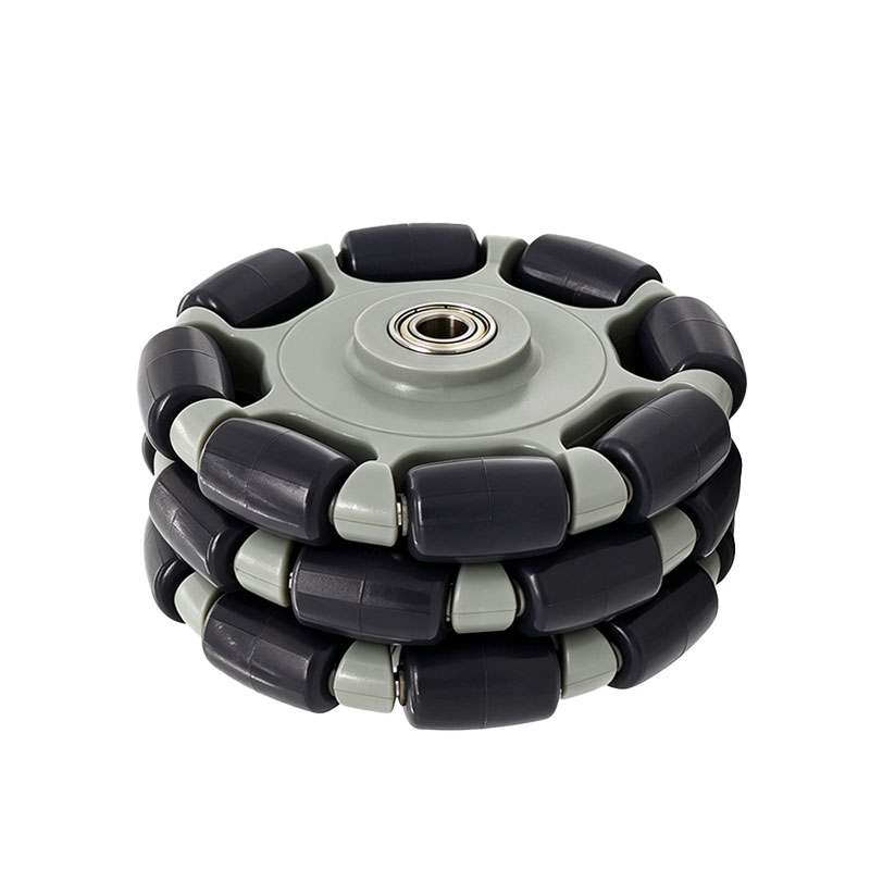 Industrial Triple Rotacaster Omni Wheels for Heavy Robotics