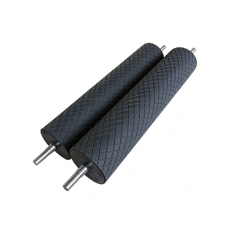 Diamond Groove Rubber Roller Supplier
