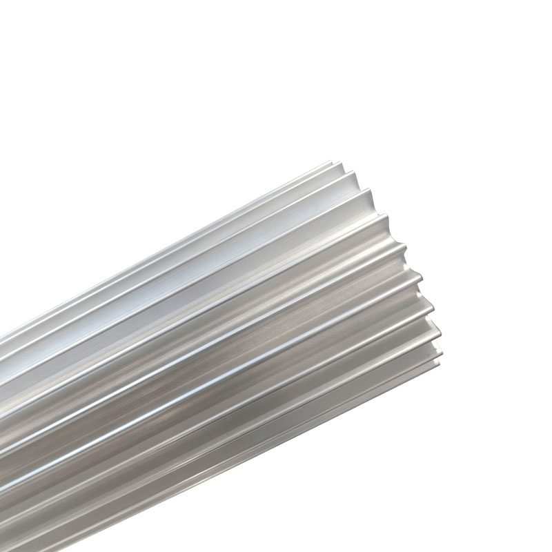 Custom Fluted Aluminum Guide Roller for Film Blowing and Printing Machines