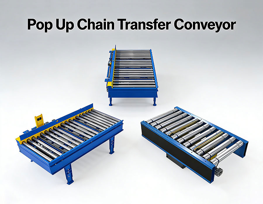 Pop Up Chain Transfer Conveyor