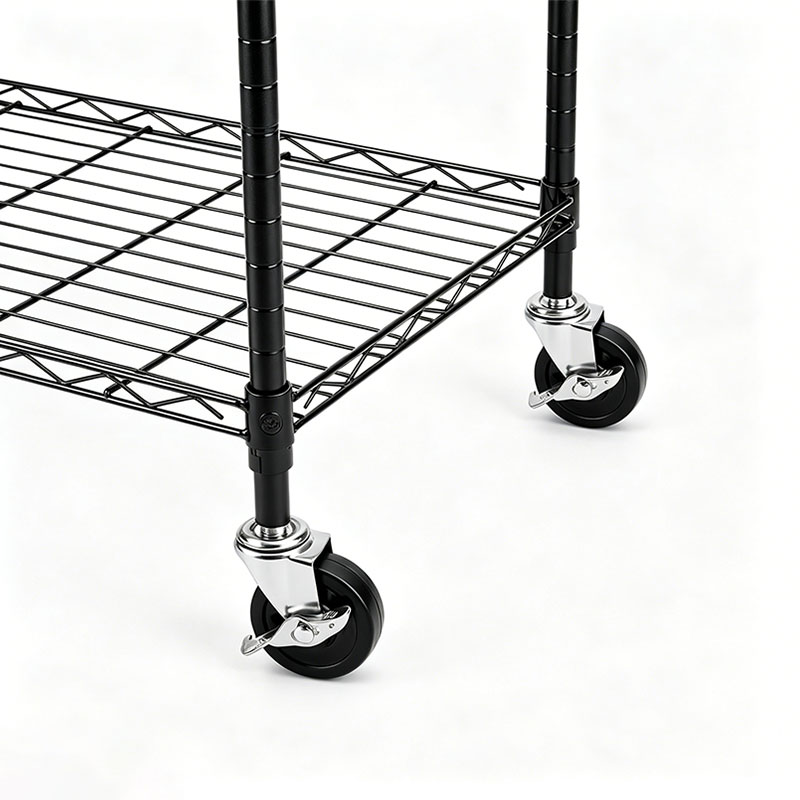 3 Inch Wire Rack & Shelving Caster Kit (Set of 4)