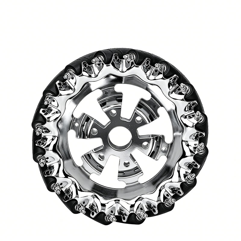 Carbon Steel Mecanum Wheels with Double Bearings