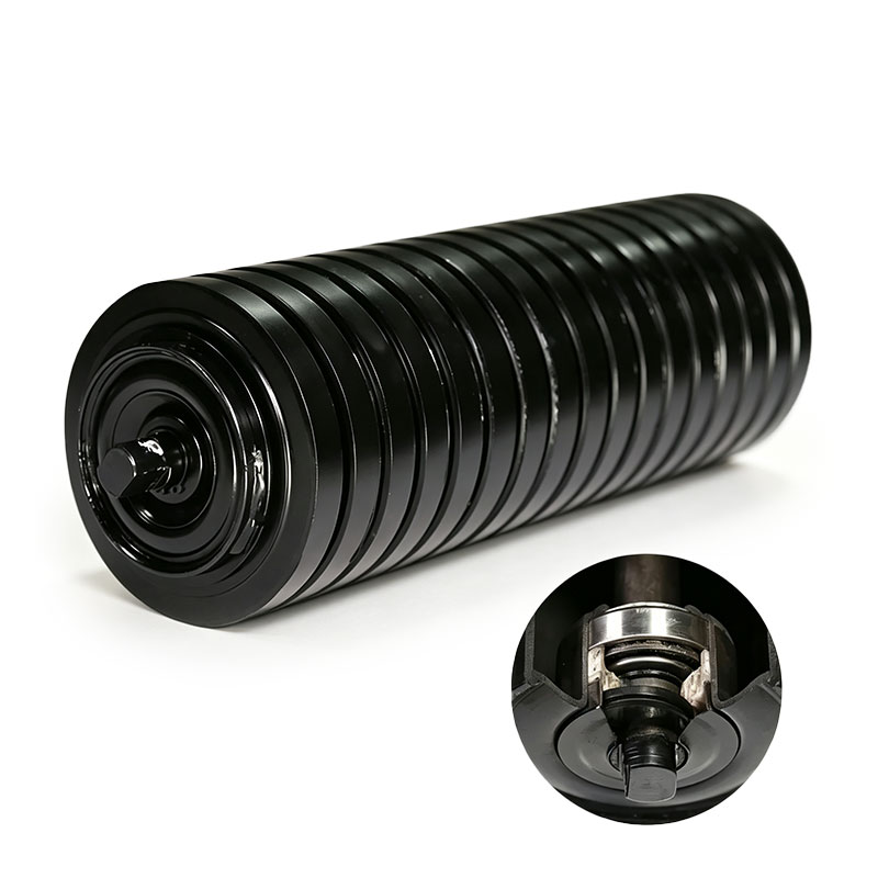 Mining Industrial Buffer Idler for Heavy-Duty Belt Conveyors