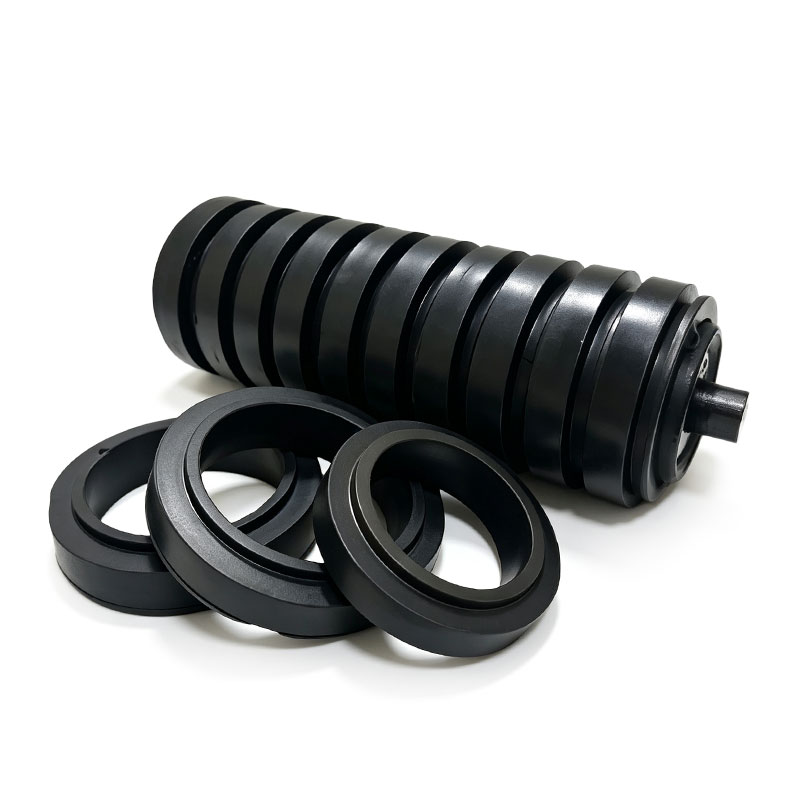 Mining Industrial Buffer Idler for Heavy-Duty Belt Conveyors