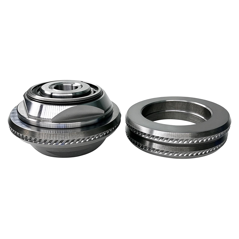 Custom Carbide Roller with Holder Assembly