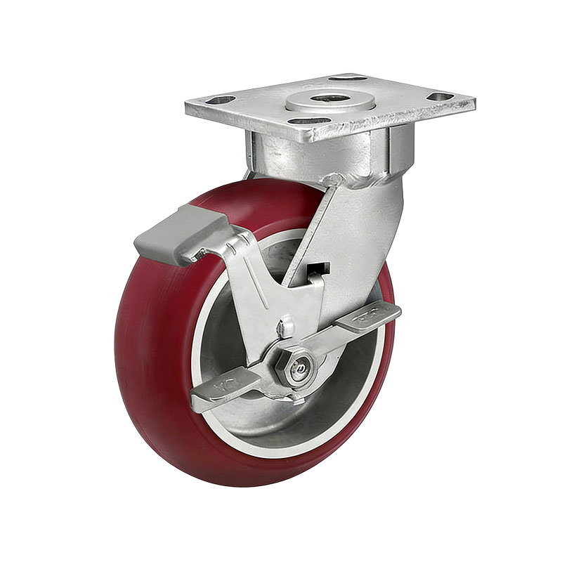 Industrial Ergonomic Casters for Heavy Loads