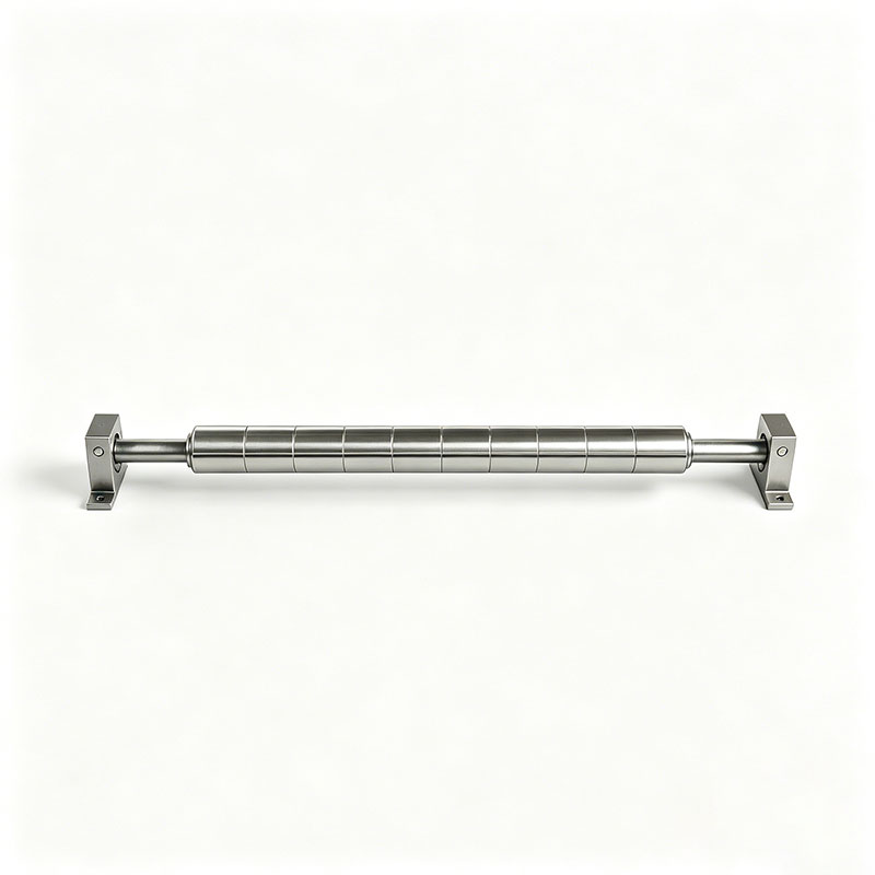 Heavy-Duty Segmented Metal Banana Rollers for High-Tension Webs