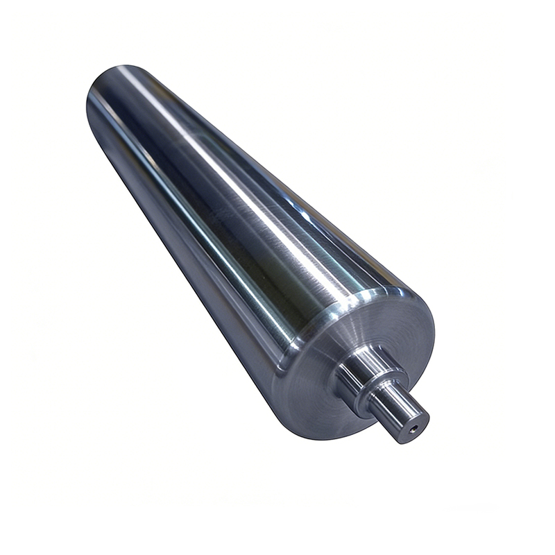 Industrial Aluminum Live Shaft Idler Rollers