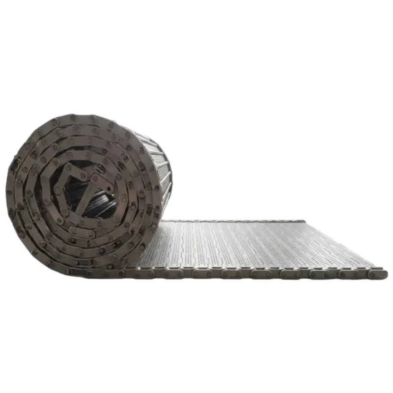 Custom Heavy Load Metal Chain Plate Link Conveyor Belt