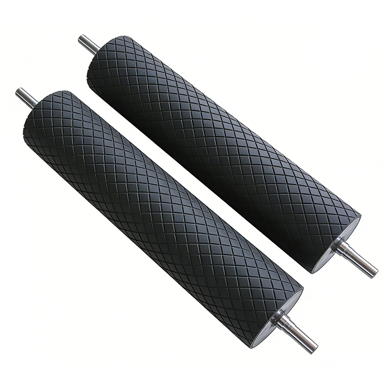 Diamond Groove Rubber Roller Supplier