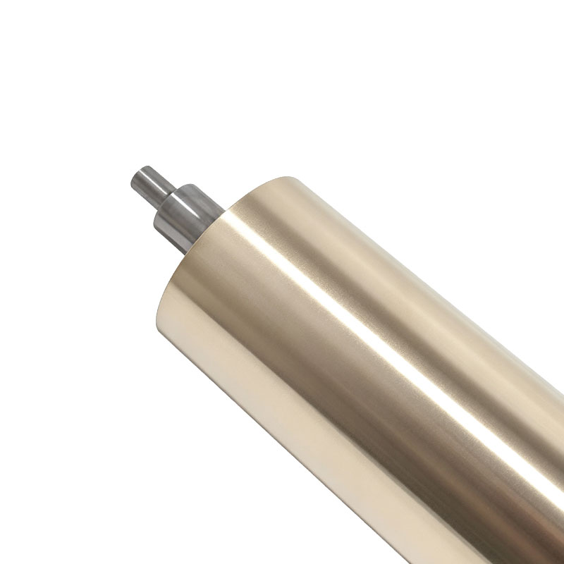 Custom Hard Anodized Aluminum Alloy Guide Roller for Industrial Web Processing