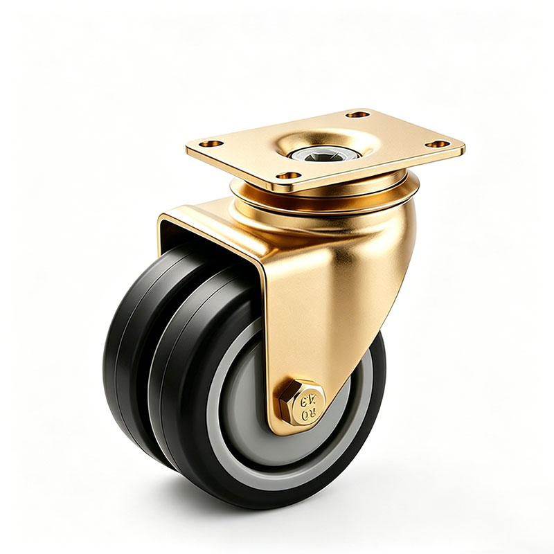 Heavy Duty Double Wheel Furniture Caster