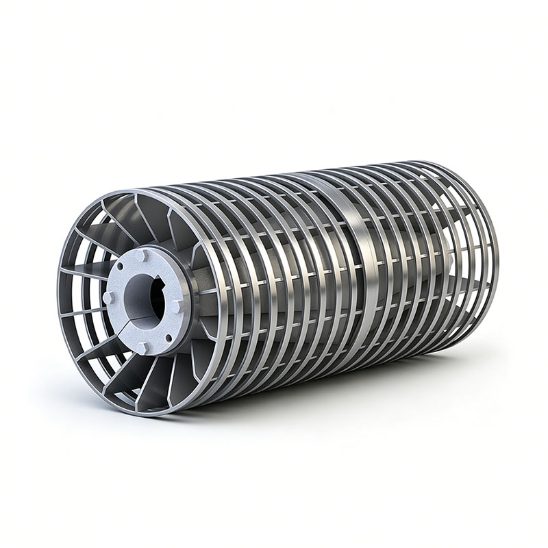 Customized Heavy-Duty Spiral Wrapped Wing Pulley