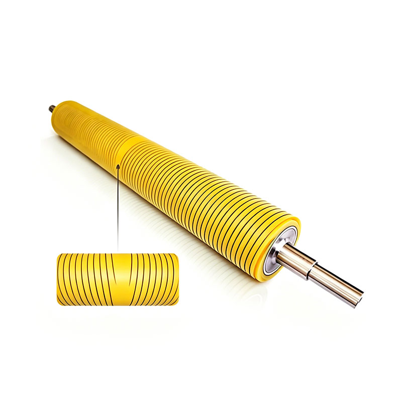 Custom Rubber Spreader Roller for Wrinkle Elimination