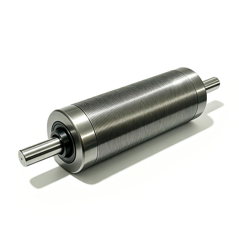 Custom Aluminum Grooved Cutter Roller for Film Slitting