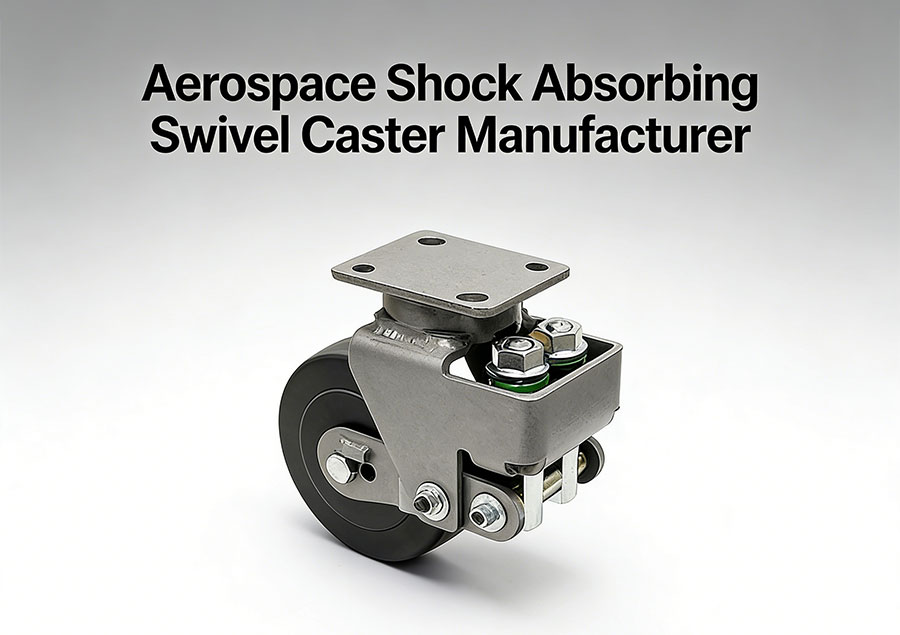 Aerospace Shock Absorbing Swivel Caster Manufacturer