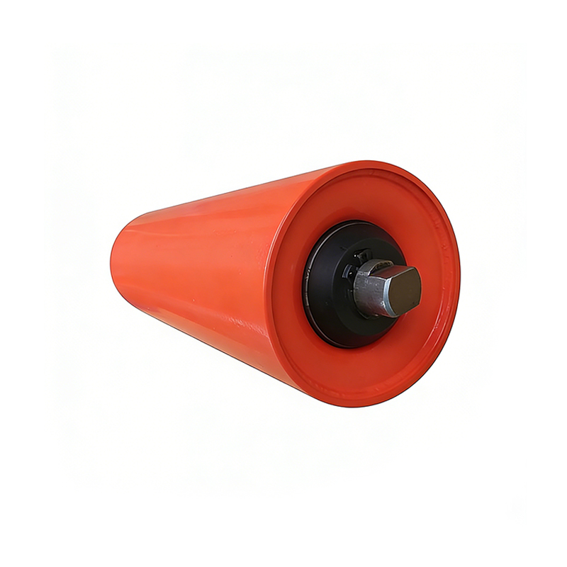Polyurethane Rubber Coated Rollers with Shaft