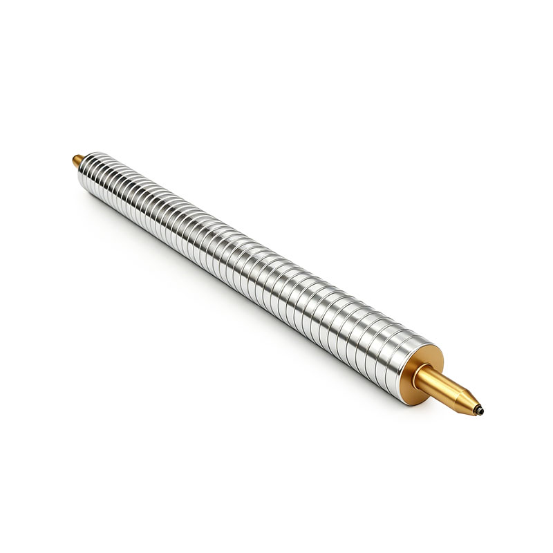 Custom Cross-Hatch Anodized Aluminum Guide Rollers