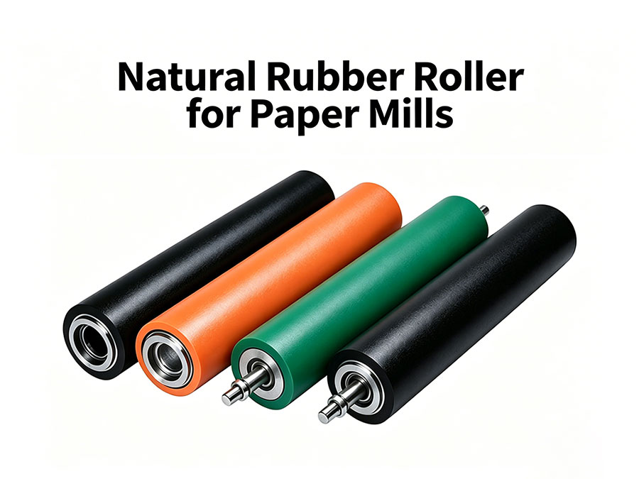 Natural Rubber Roller for Paper Mills