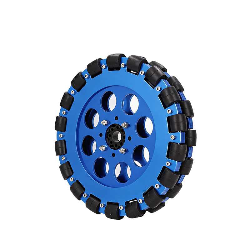 Custom Double Omni Wheels with Rubber Rollers