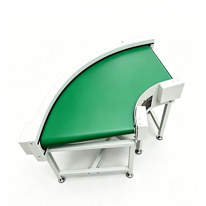 90 Degree Curved Belt Conveyors Manufacturer
