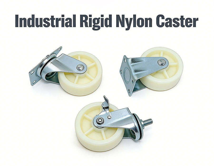Industrial Rigid Nylon Caster