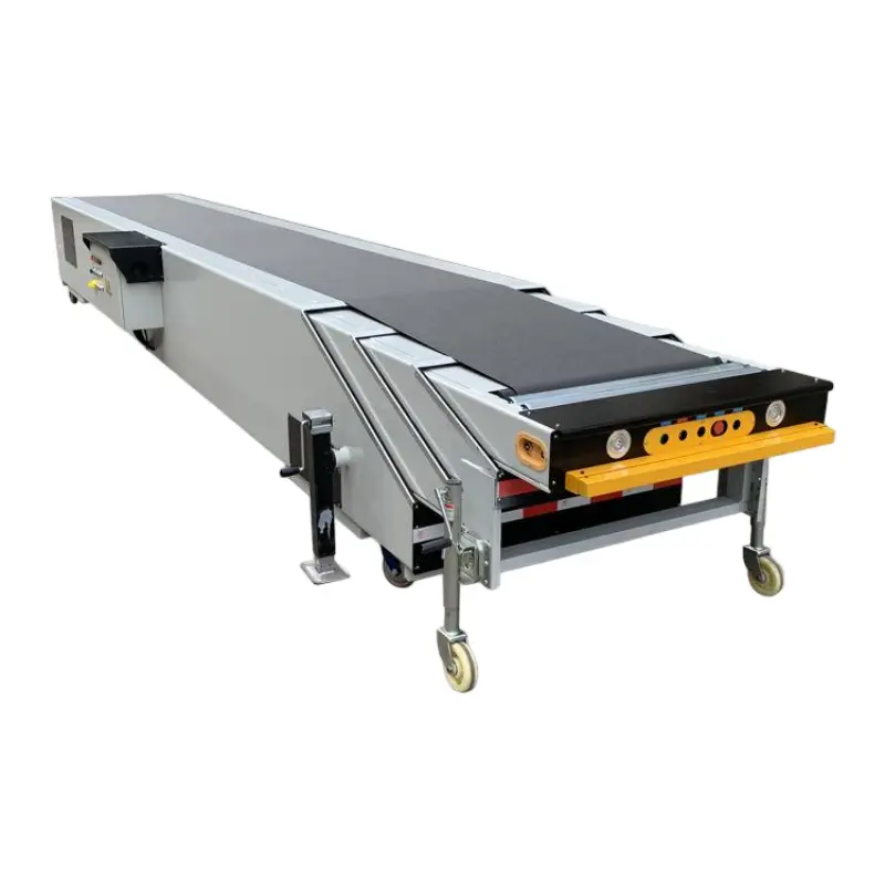 Custom Movable Telescopic Belt Conveyor System
