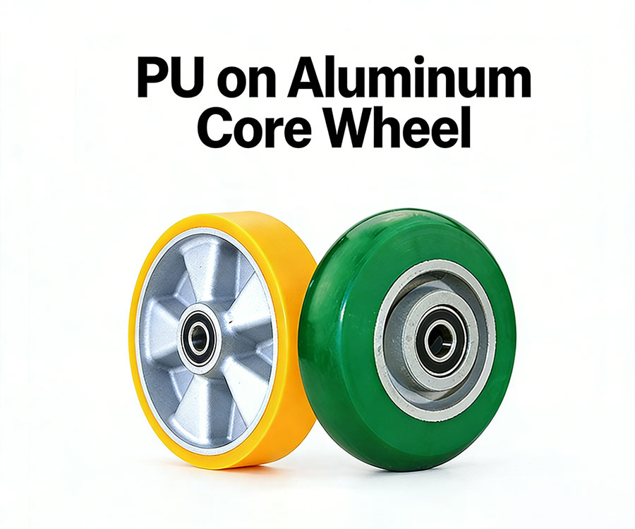 PU on Aluminum Core Wheel