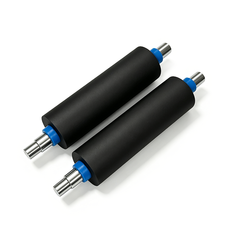 Custom NBR Nip Roller for Paper & Non-Woven Slitter Rewinders