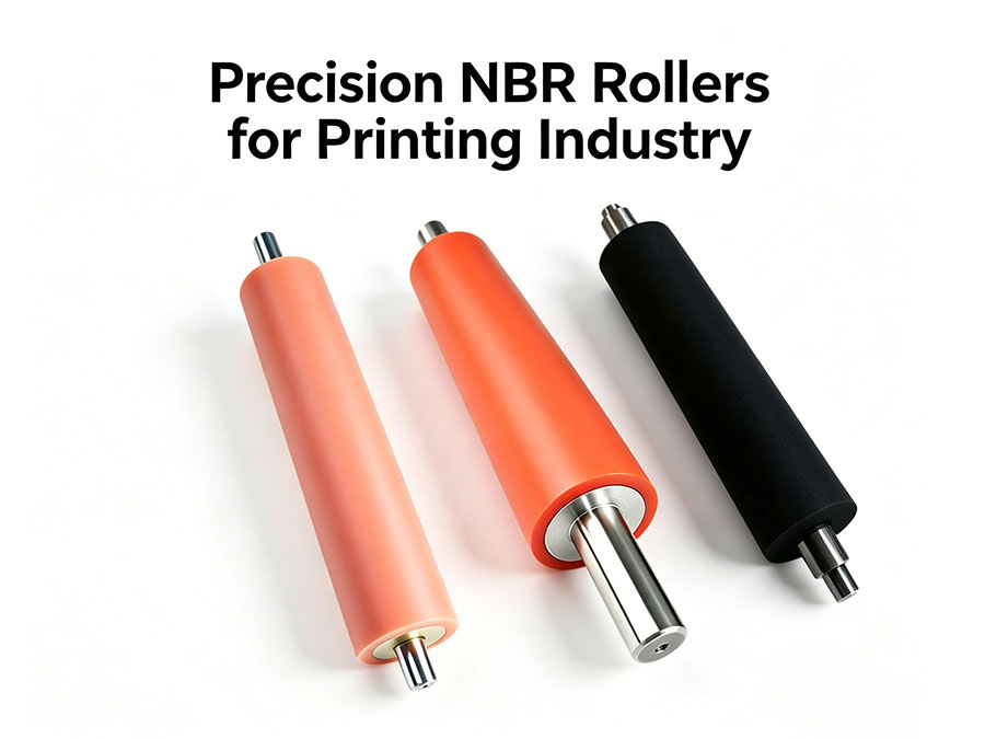 Precision NBR Rollers for Printing Industry