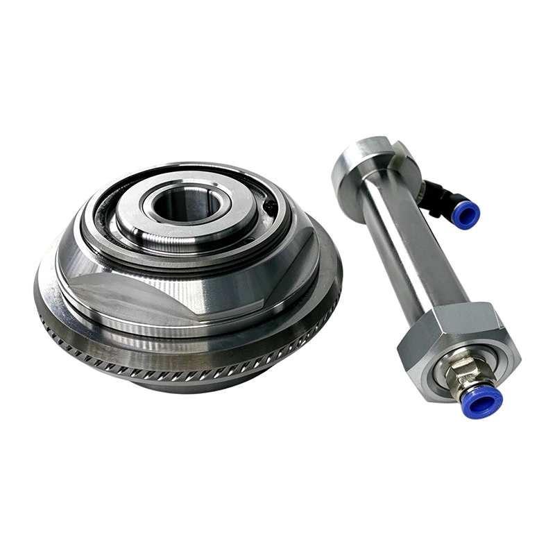 Custom Carbide Roller with Holder Assembly