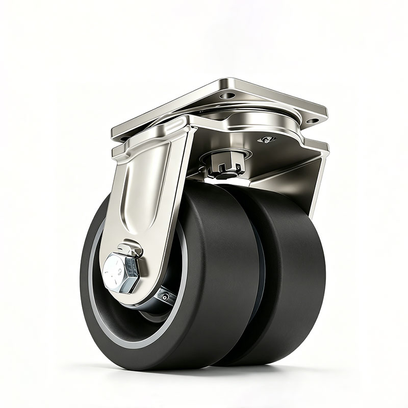 Heavy-Duty AGV & Towline Continuous Duty Casters