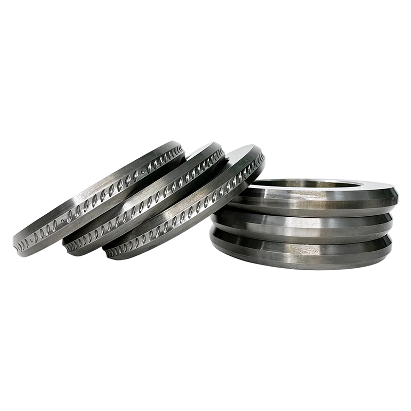 Custom Carbide Roller with Holder Assembly