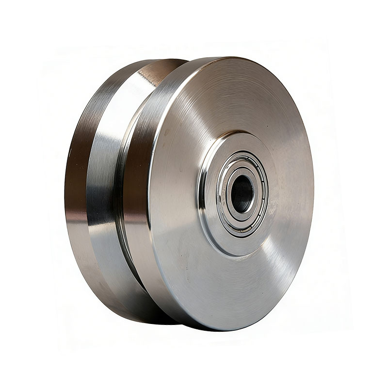 Stainless Steel V-Grooved Wheel