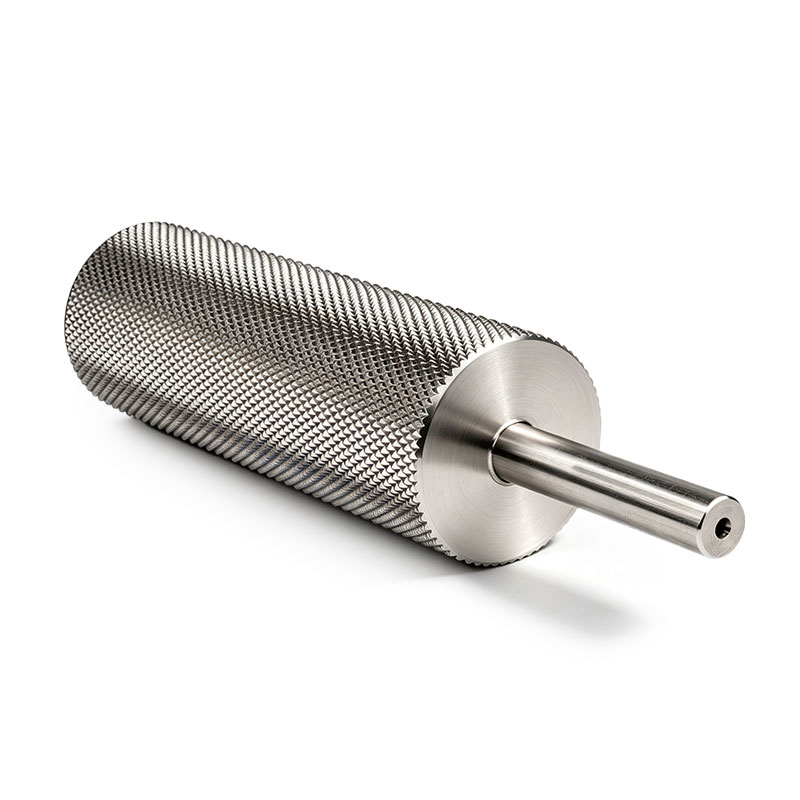Custom Knurled Drive Roller for Grain and Malt Mills