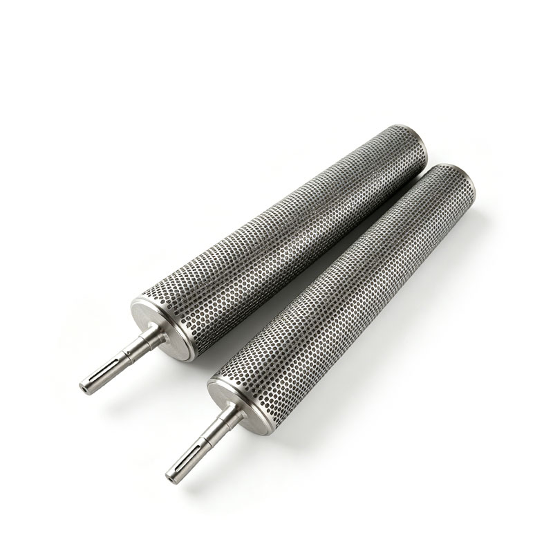 Custom Perforated Shell Vacuum Roller