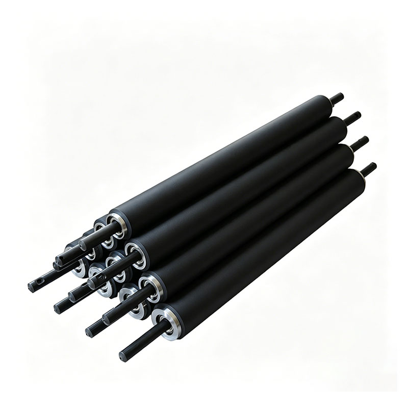 Custom Anti-static Rubber Idler Rollers